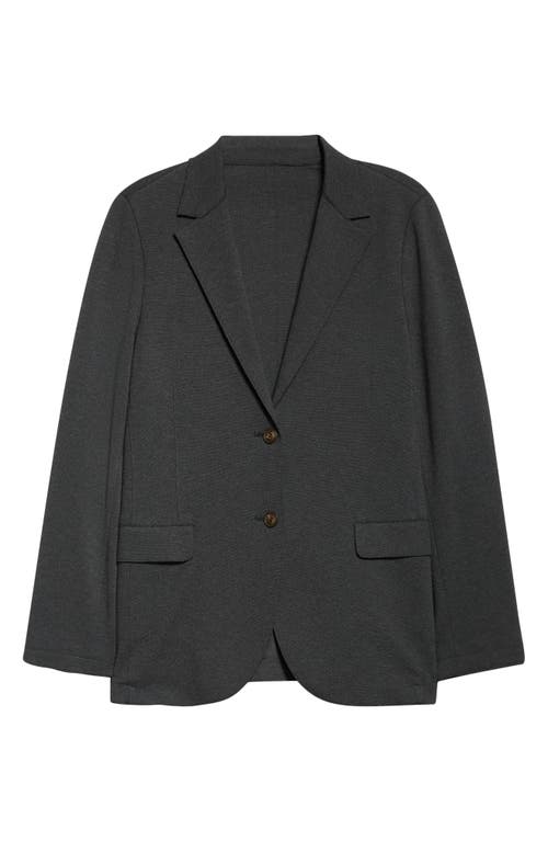 Eleventy Wool Blend Knit Blazer