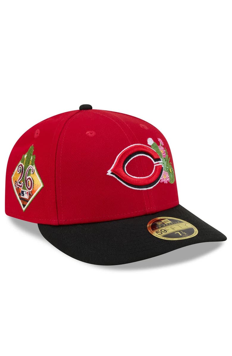 New Era Men's New Era  Red/Black Cincinnati Reds 2026 Spring Training Low Profile 59FIFTY Fitted Hat, Main, color, Red