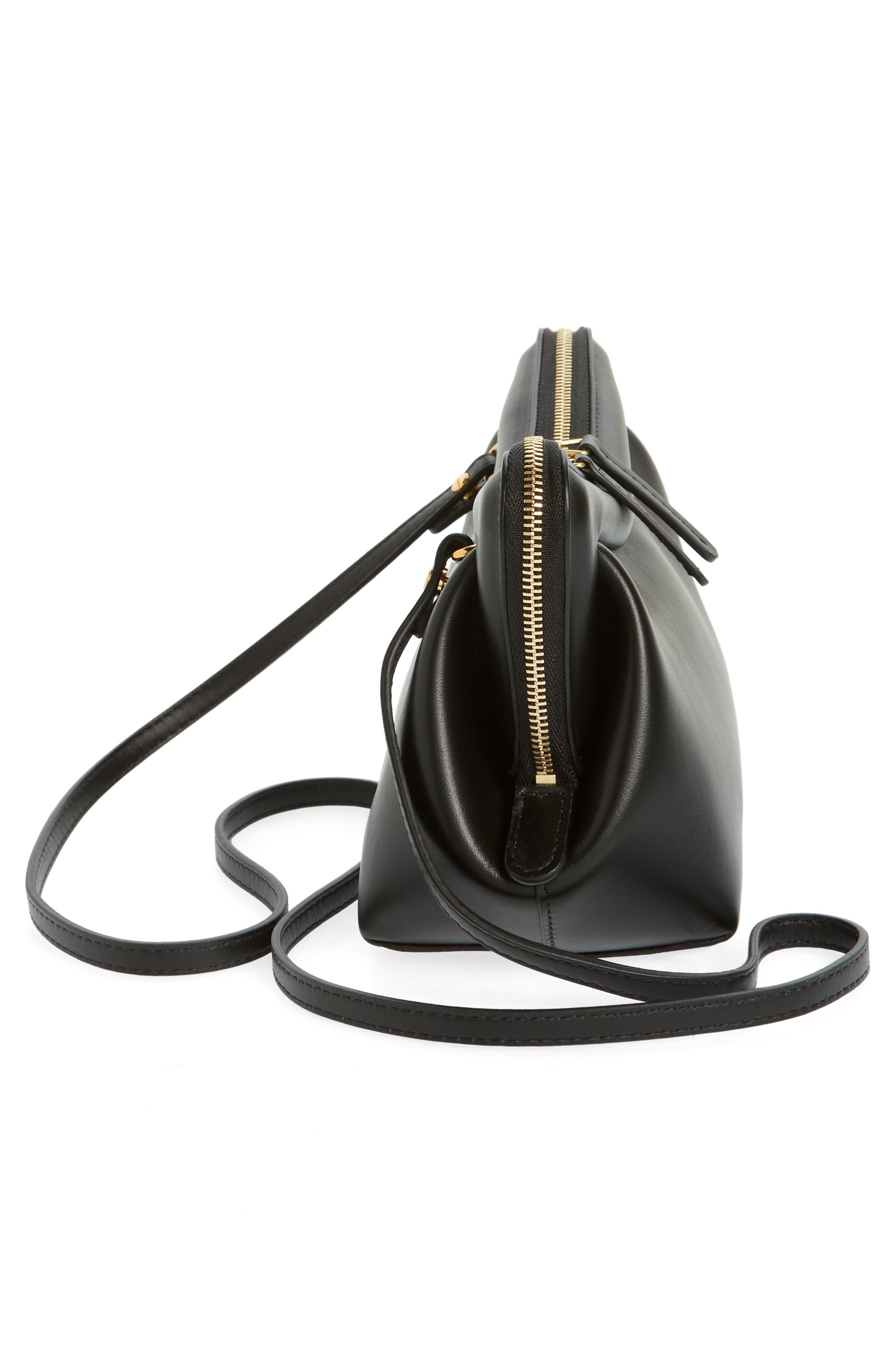 Mansur Gavriel Mini M Frame Leather Shoulder Bag, Alternate, color, 