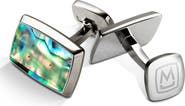 M-Clip® Abalone Cuff Links