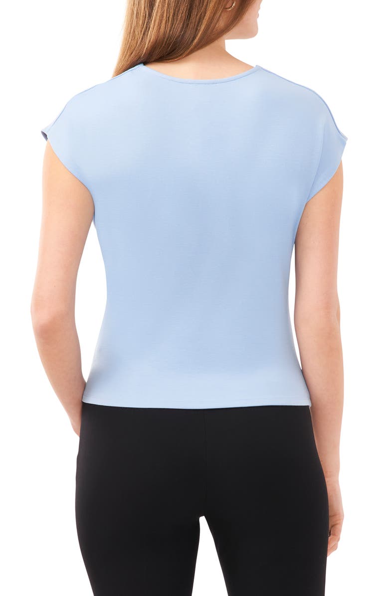Halogen<sup>®</sup> Twist Knit Top, Alternate, color, Placid Blue