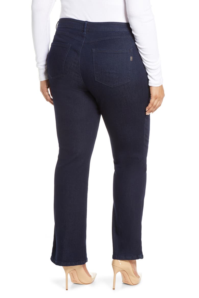 High Waist Bootcut Jeans, Alternate, color, RINSE