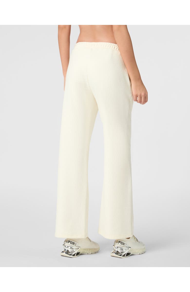 PLEIN SPORT Palace Fit Jogging Trousers Women, Alternate, color, White