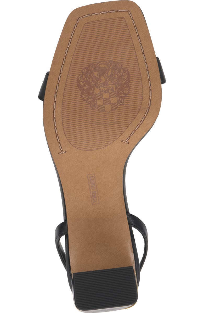 Vince Camuto Hamda Ankle Strap Sandal, Alternate, color, Black