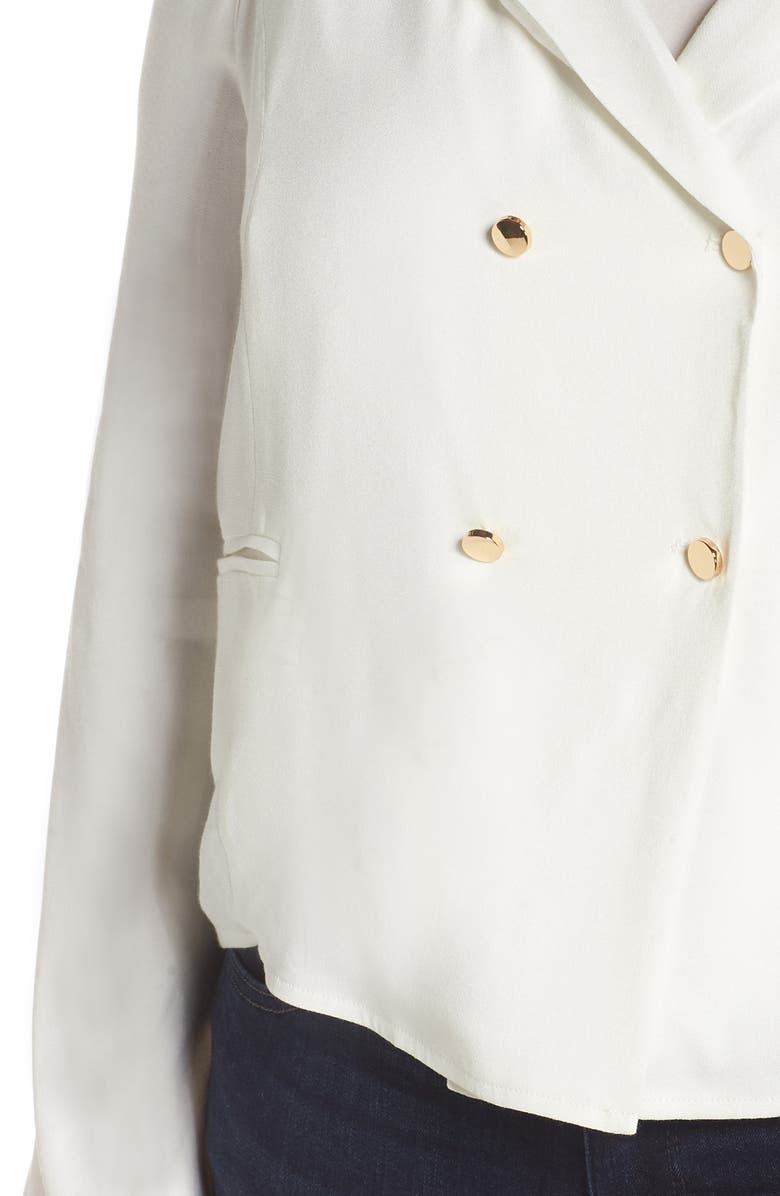 Leith Double Breasted Top, Alternate, color, 