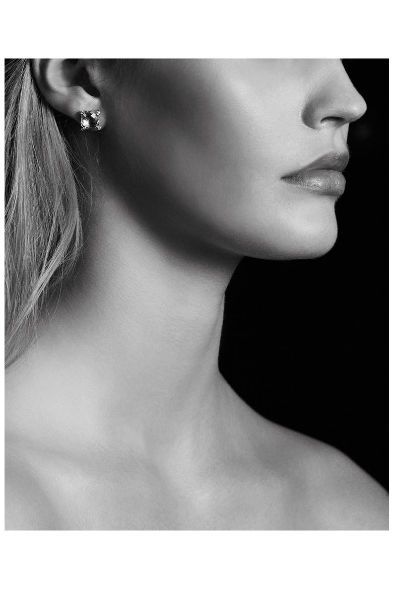 Châtelaine Earrings with Diamonds, Alternate, color, BLACK ONYX?
