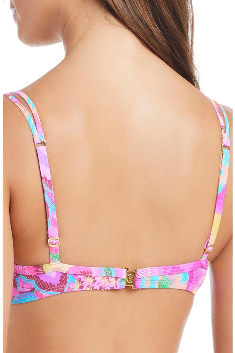 Underwire Bikini Top, Alternate, color, PINK MULTI