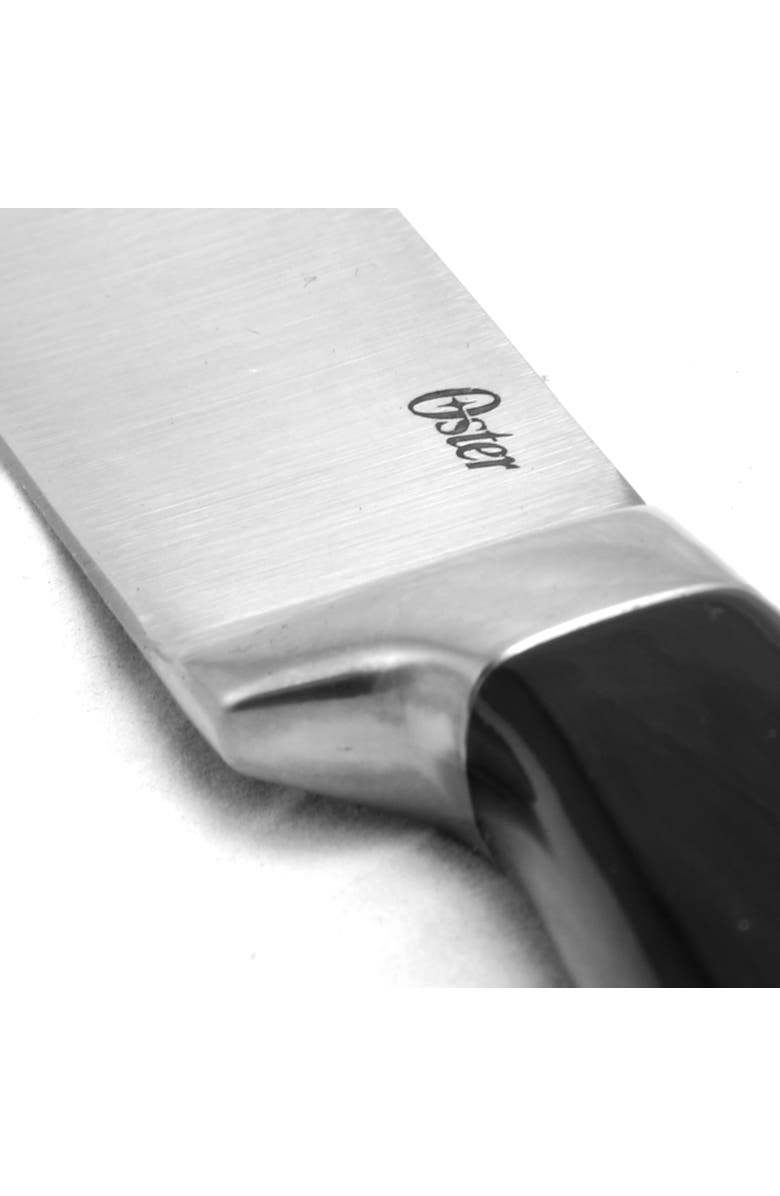 Oster Cuisine Cuisine Colbert Stainless Steel 8 Inch Carving Knife with Black Handle, Alternate, color, Black