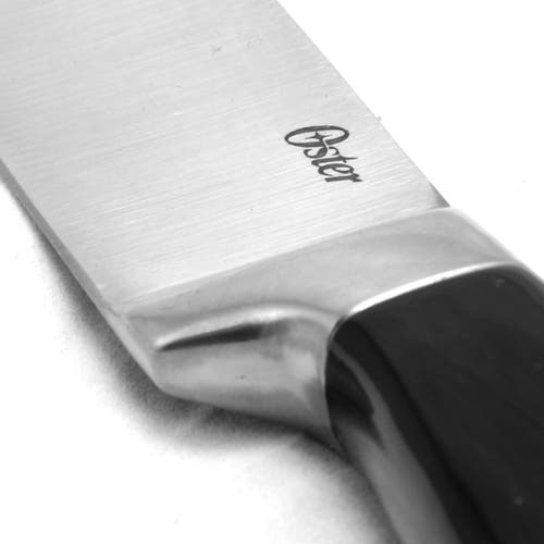 Oster Cuisine Cuisine Colbert Stainless Steel 8 Inch Carving Knife With Black Handle In Black