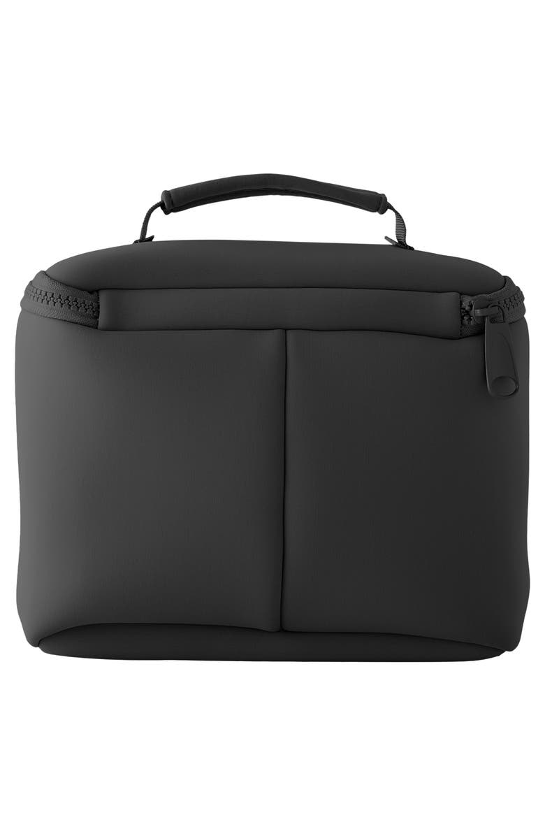 KUSSHI Small Neoprene Train Case, Alternate, color, Black/ Pink