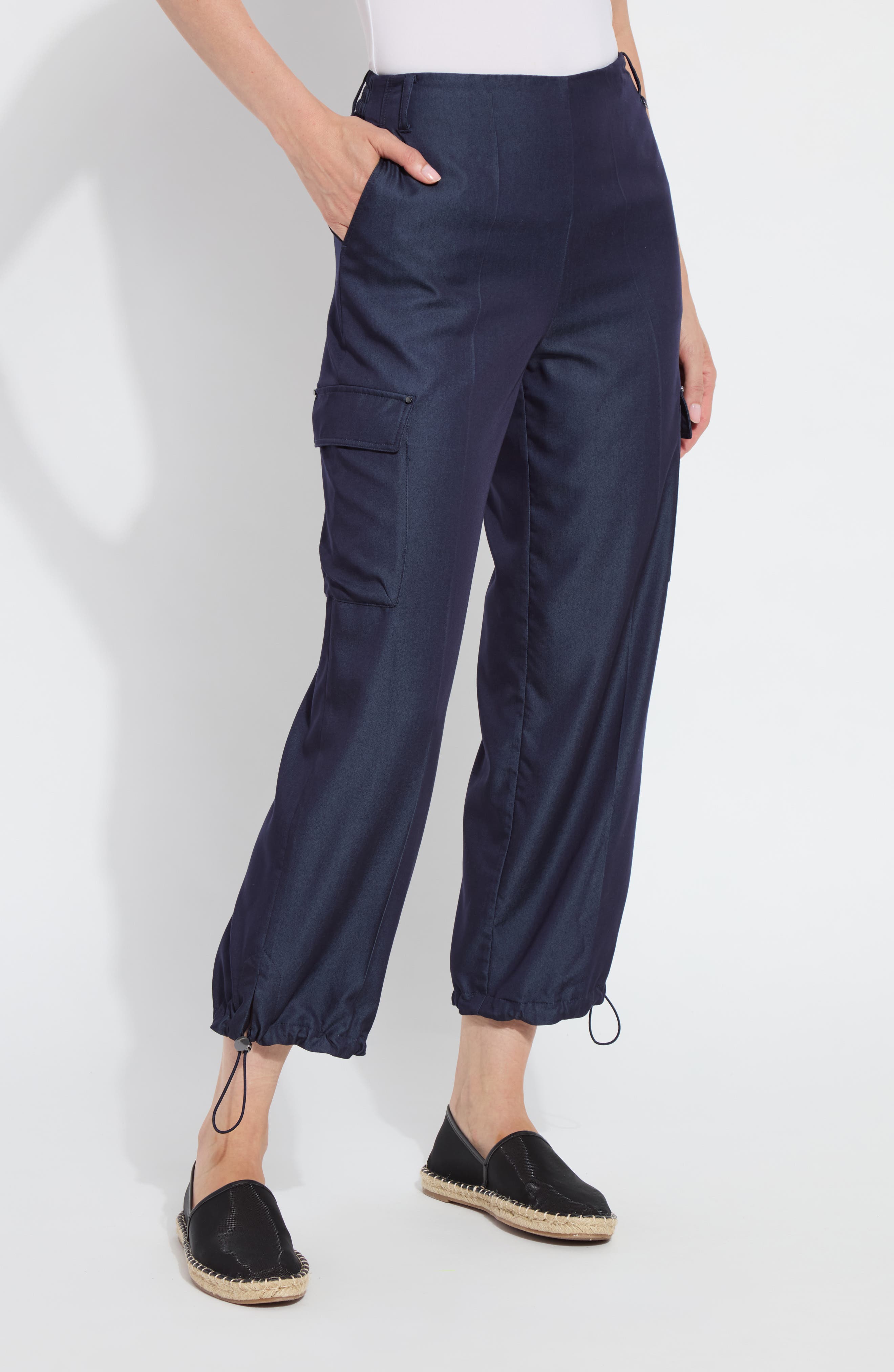 Lysse Monique Tailored Crop Cargo Pants