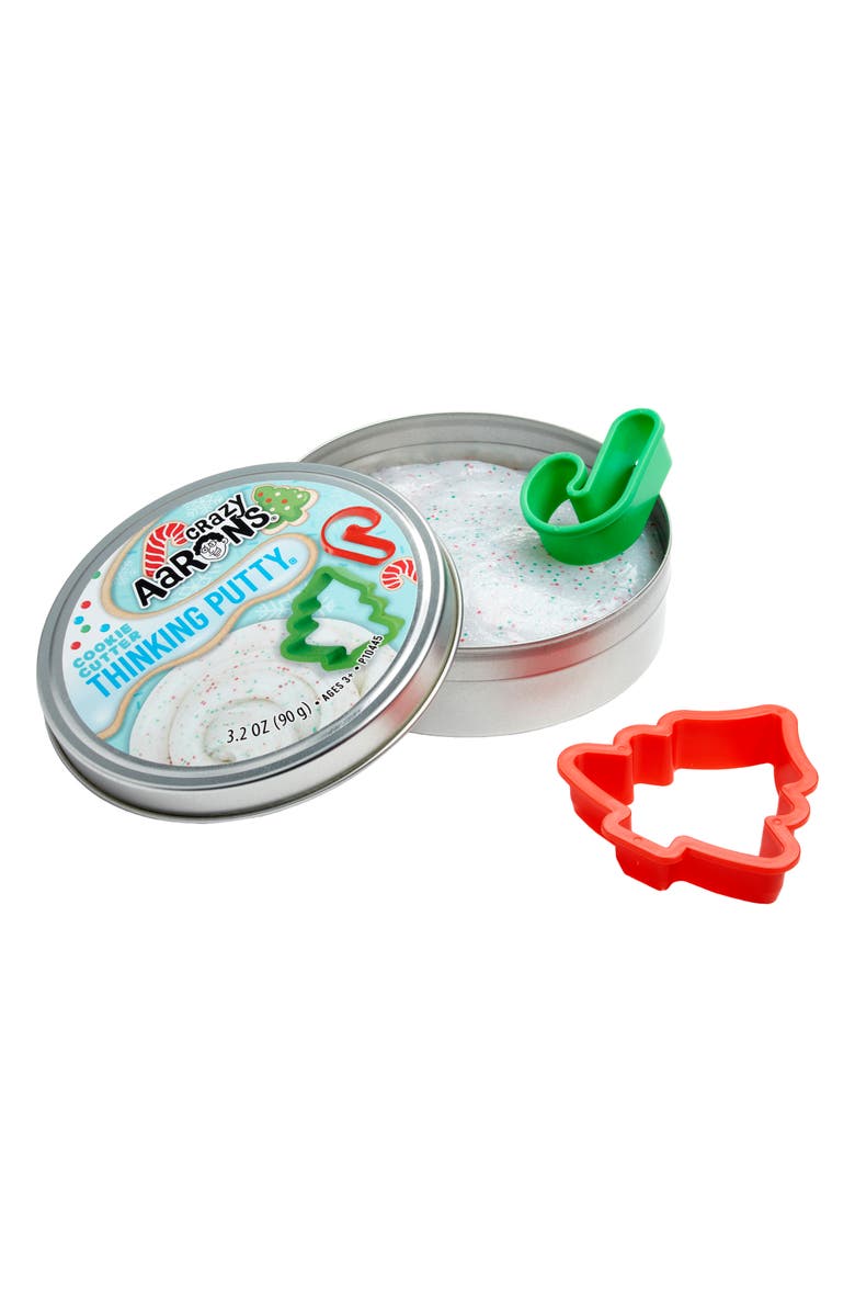 CRAZY AARON'S Cookie Cutter Thinking Putty<sup>®</sup>, Alternate, color, Multi White