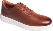 Marc Joseph New York Harbor Road Hands Free Technology Lightweight Leather Perforated Sneaker