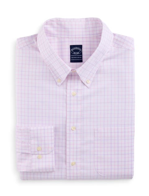 Big & Tall  Non-Iron Check Dress Shirt