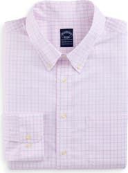 Brooks Brothers Big & Tall  Non-Iron Check Dress Shirt