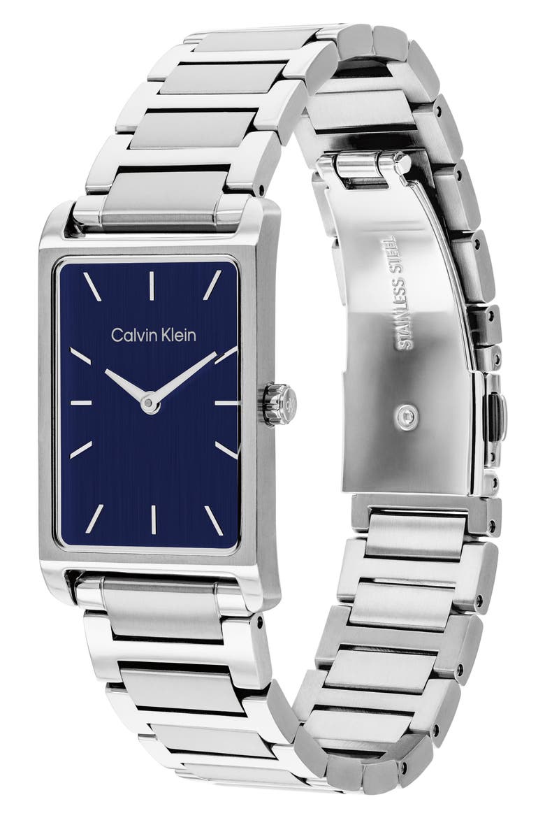 Dapper Bracelet Watch, 24mm, Alternate, color, NAVY