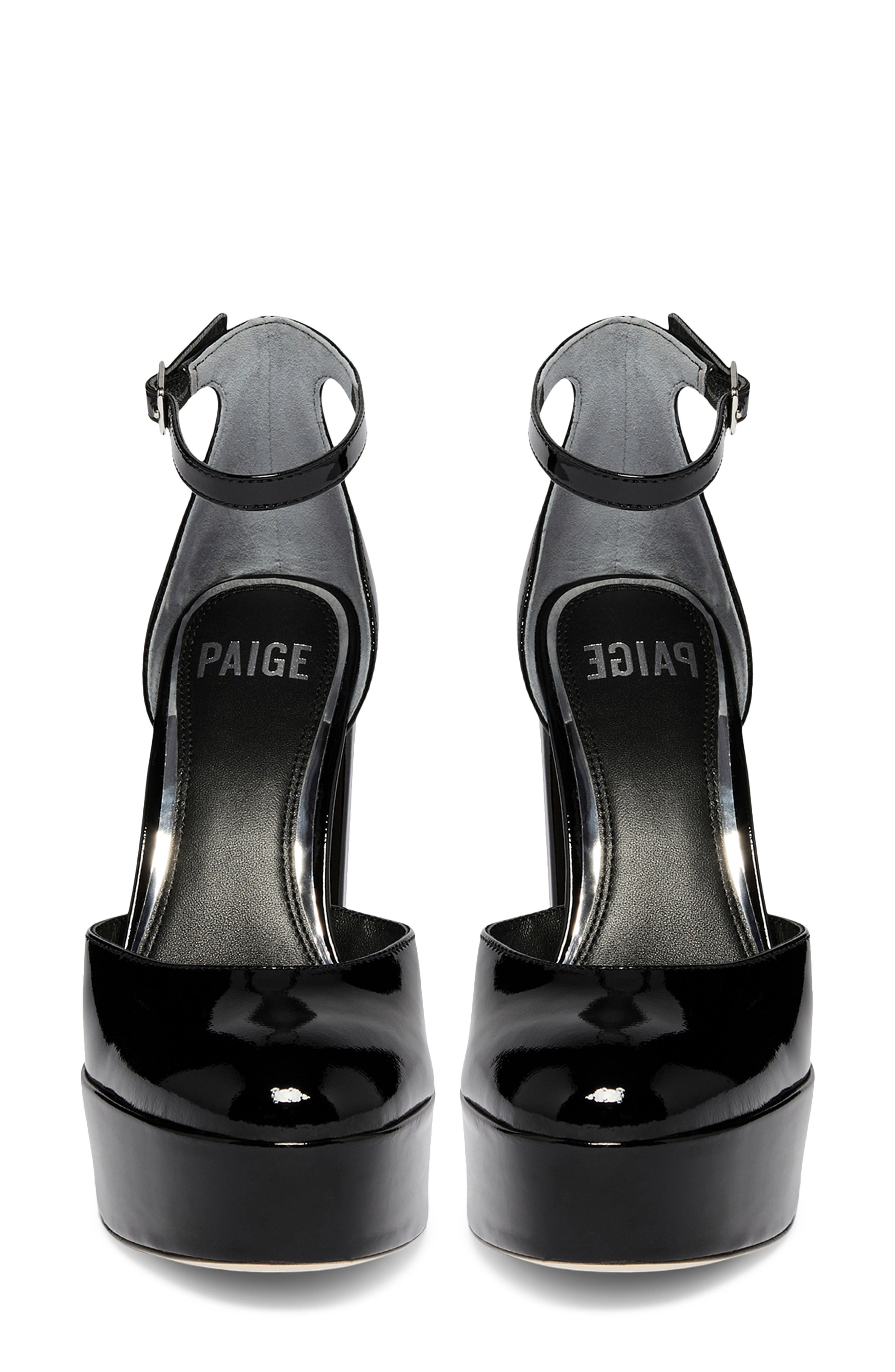 PAIGE Molly Ankle Strap Platform Pump, Alternate, color, 