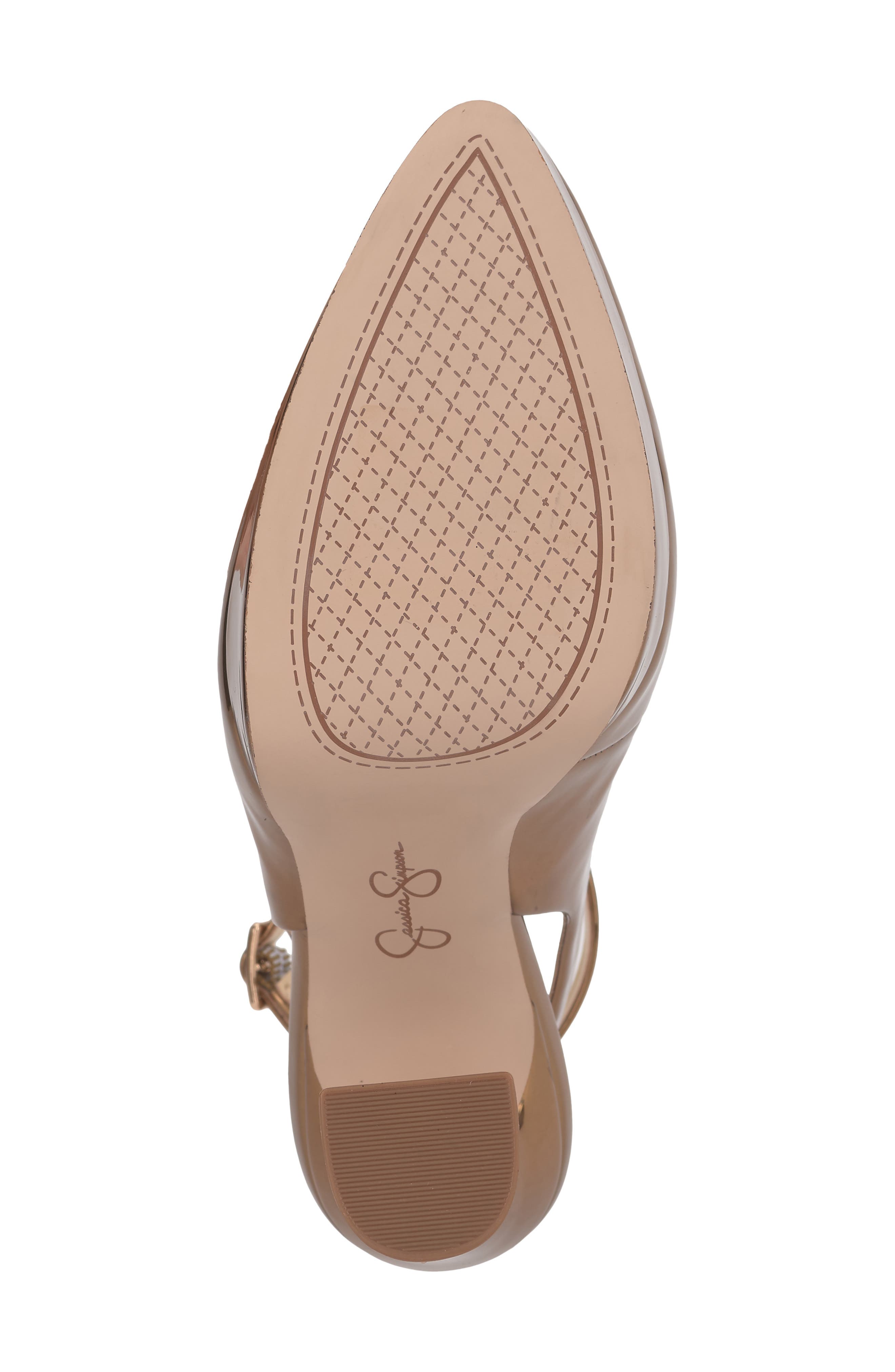 Nelica Ankle Strap Platform Pointed Toe Pump, Alternate, color, BRONZE