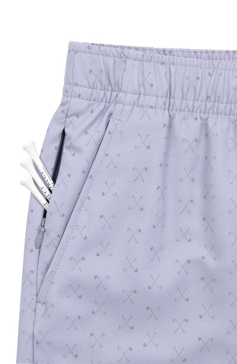 CONSTRUCT Regular Fit Golf Club Recycle Performance Drawstring Golf Shorts, Alternate, color, Grey