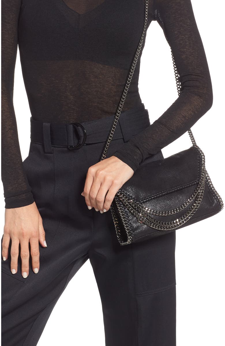 Stella McCartney Falabella Faux Leather Crossbody Bag, Alternate, color,