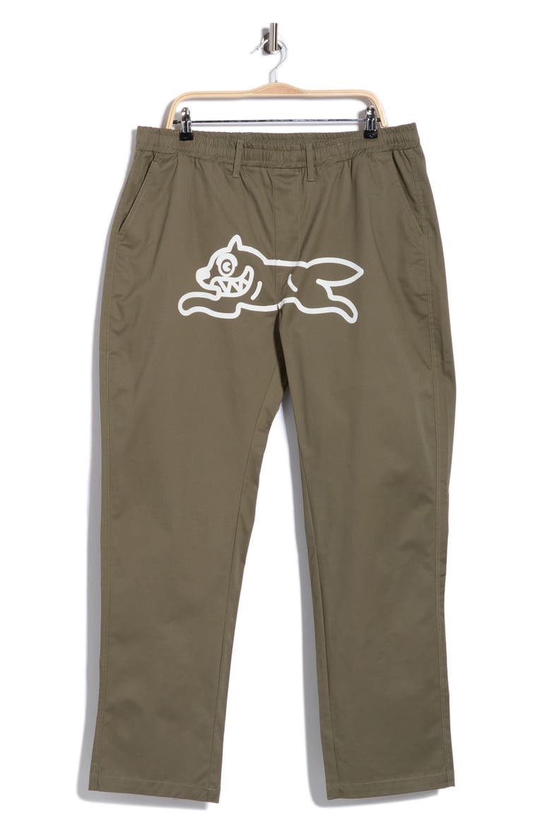 Strawberry Fit Pull-On Prep Pants, Alternate, color, BRONZE GREEN