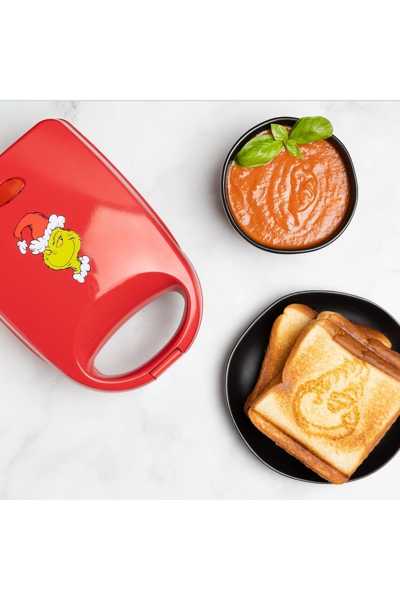 Dr Seuss The Grinch Single Sandwich Maker, Main, color, None