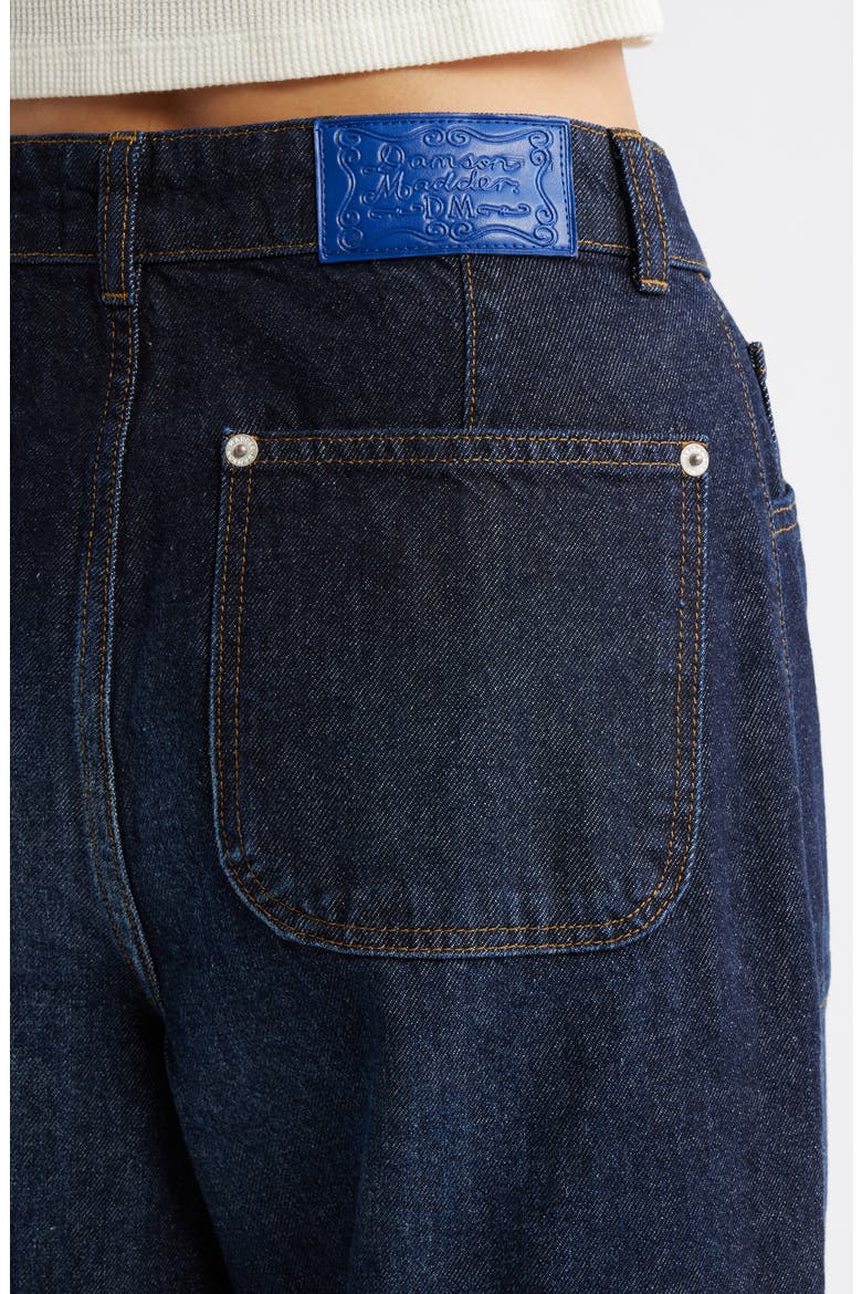 Gigi Baggy Wide Leg Jeans, Alternate, color, INDIGO