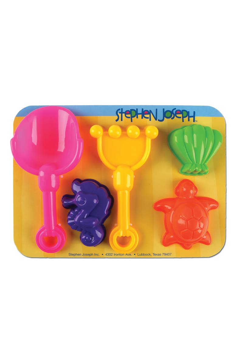 Stephen Joseph Beach Tote, Hooded Towel & Toys, Alternate, color, 