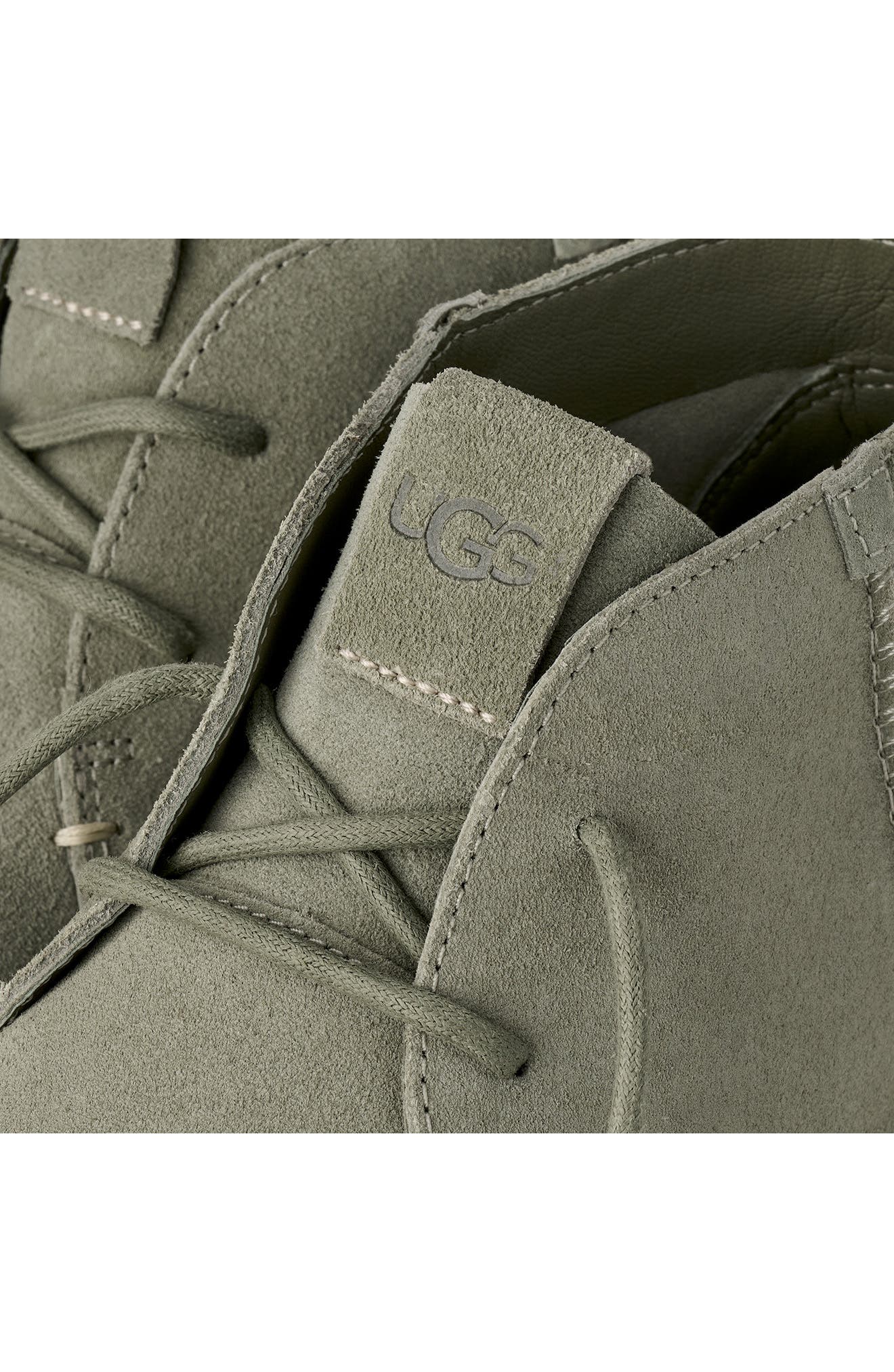 Classic Deconstructed Lace-Up Boot, Alternate, color, SHADED CLOVER