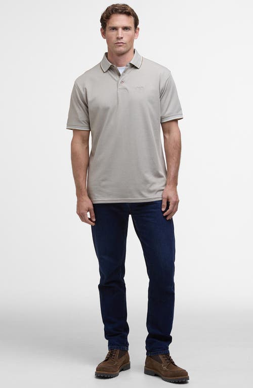 Shop Barbour Heydon Performance Polo In Military Brown