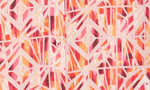 RAMY BROOK RAMY BROOK MELINA GEO PRINT LONG SLEEVE BUTTON-UP SHIRT 
