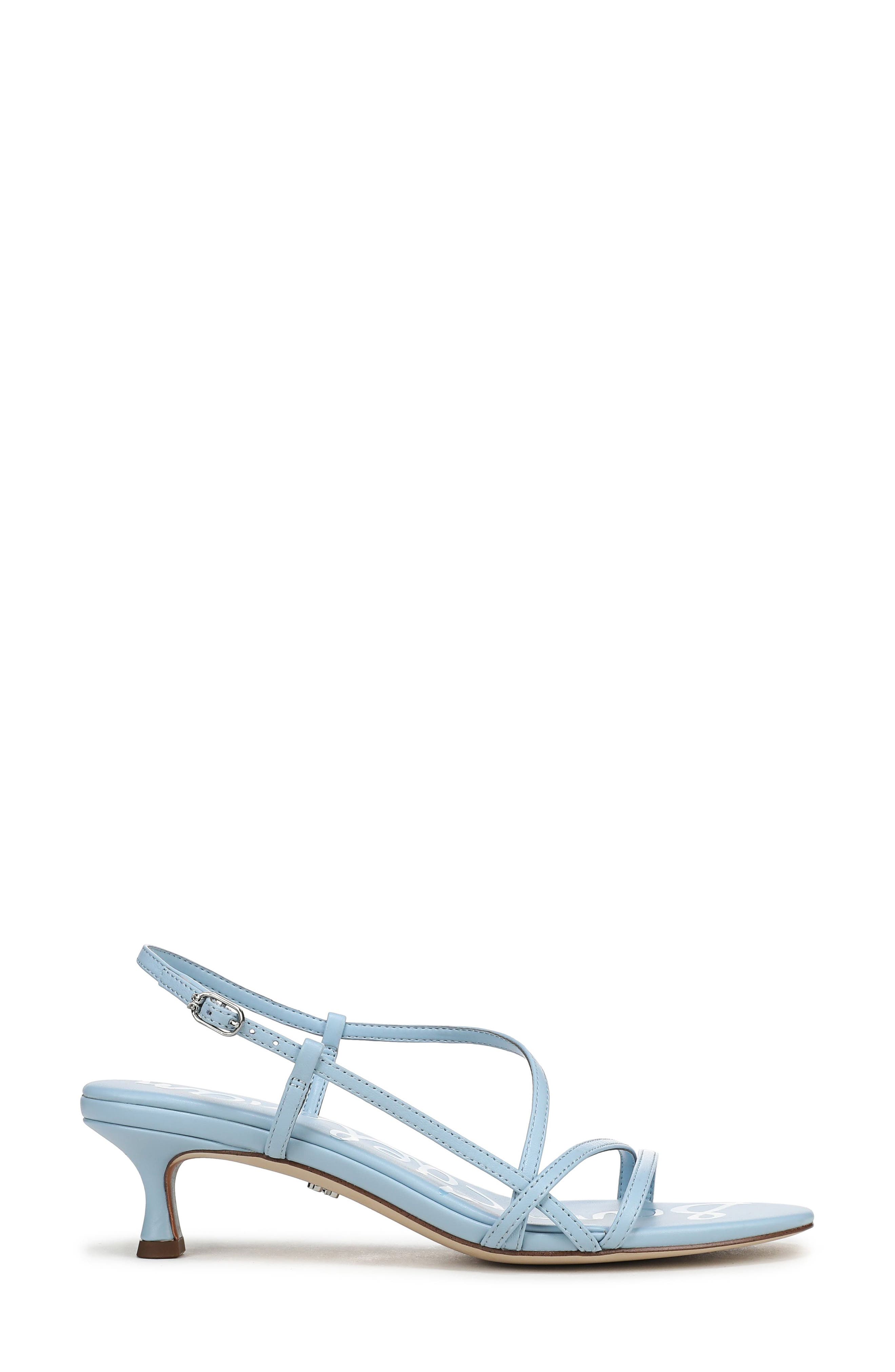 Cora Slingback Kitten Heel Sandal, Alternate, color, SPRING BLUE