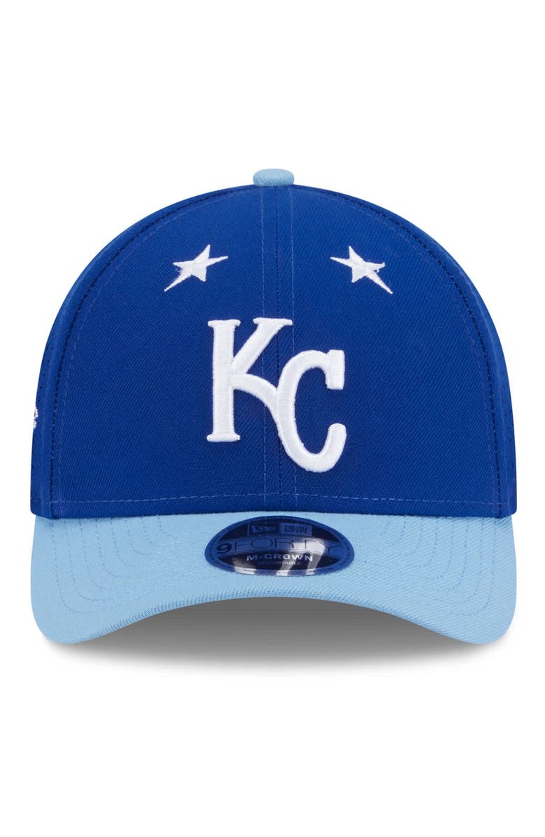 New Era Men's New Era Royal/Light Blue Kansas City Royals 2025 MLB All-Star Game 9FORTY M-Crown Adjustable Hat, Alternate, color, Royal