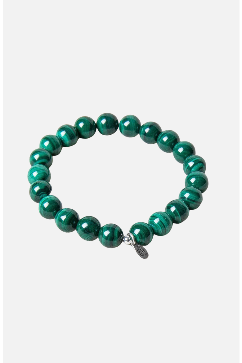 Genuine Real Malachite Energy Bracelet, Alternate, color, Malachite Green