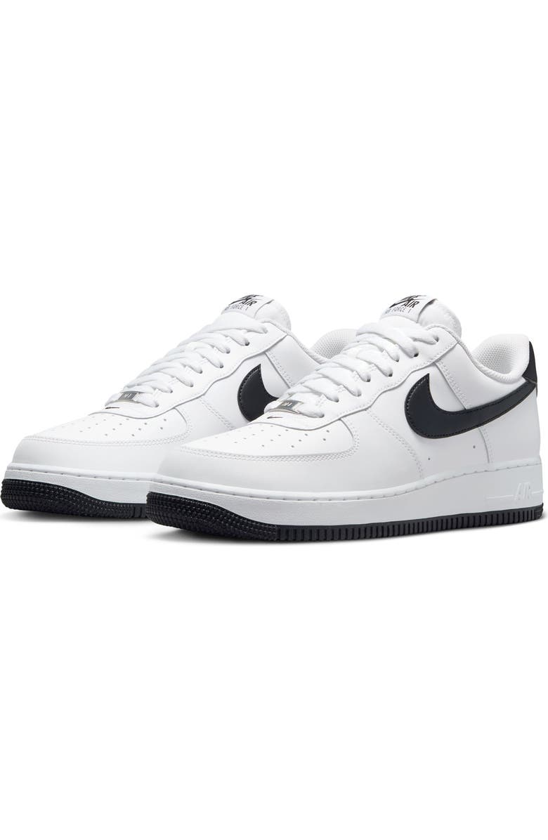 Nike Air Force 1 '07 Sneaker, Main, color, White/ Black/ White