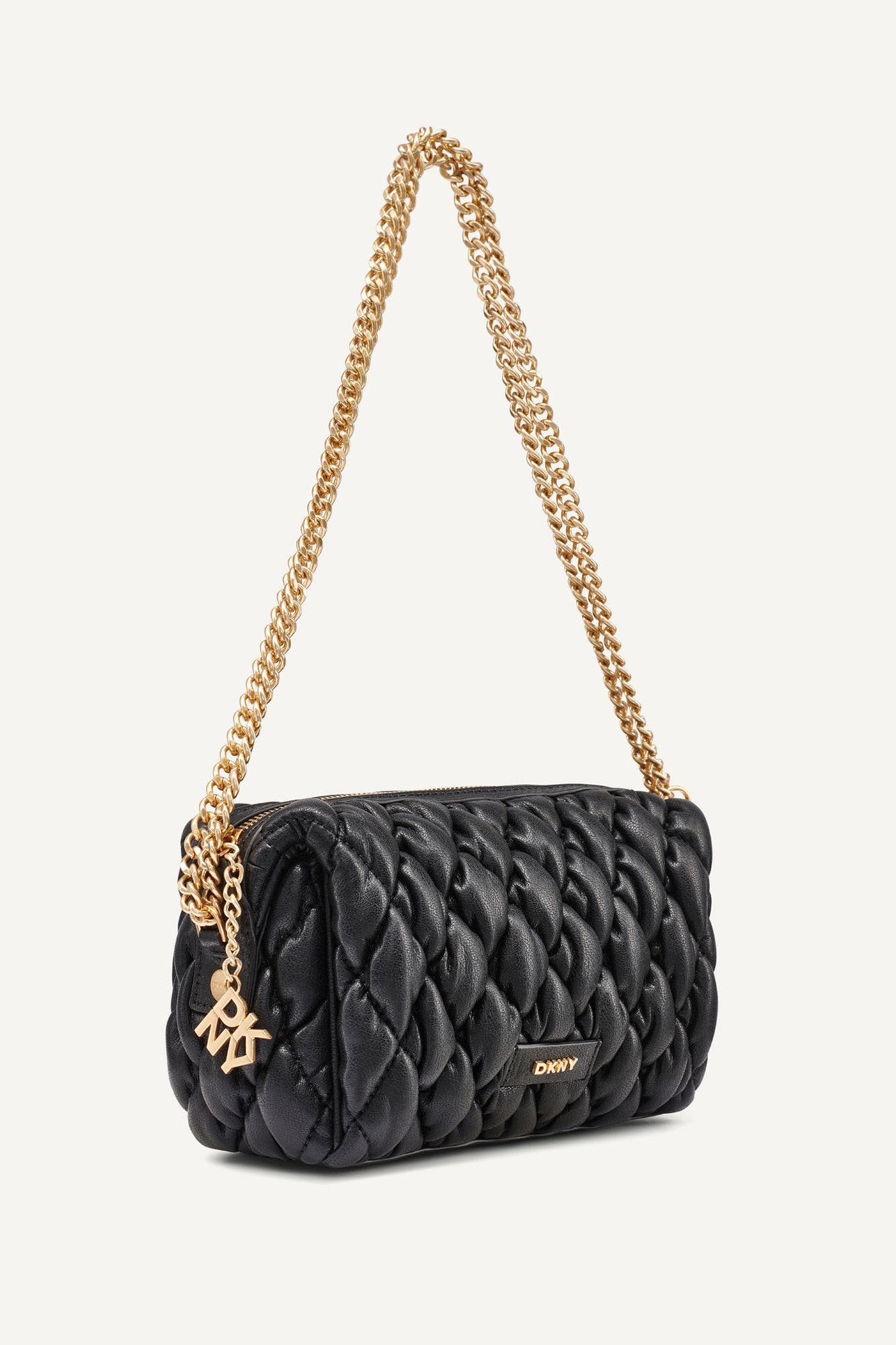 Raya Small Shoulder Bag, Alternate, color, Black/Gold