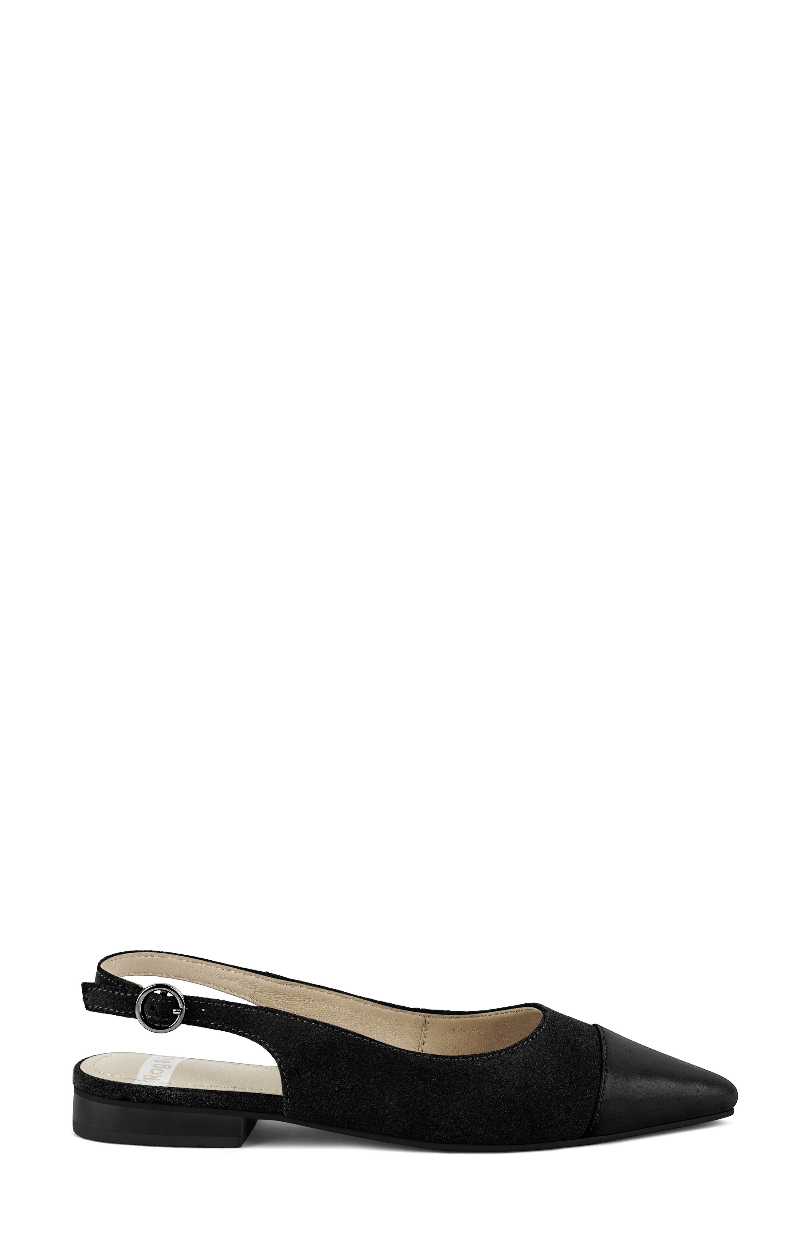 Rag & Co Uwaha Slingback Flat, Alternate, color, Black