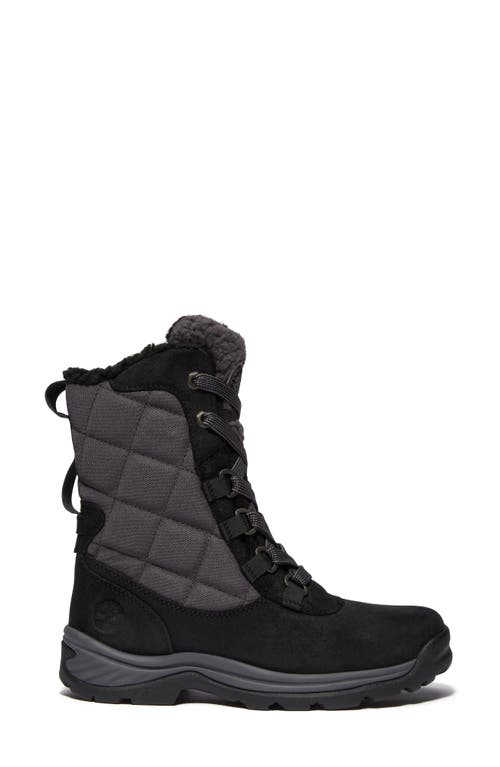 Timberland White Ledge Waterproof Snow Boot In Black