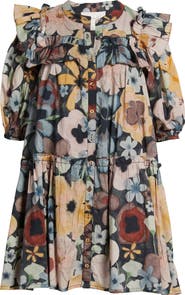 Cleobella Tatiana Floral Print Minidress