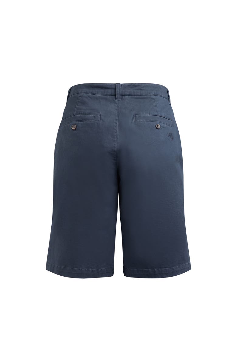 Annalise Knee Length Chino Shorts, Alternate, color, Navy