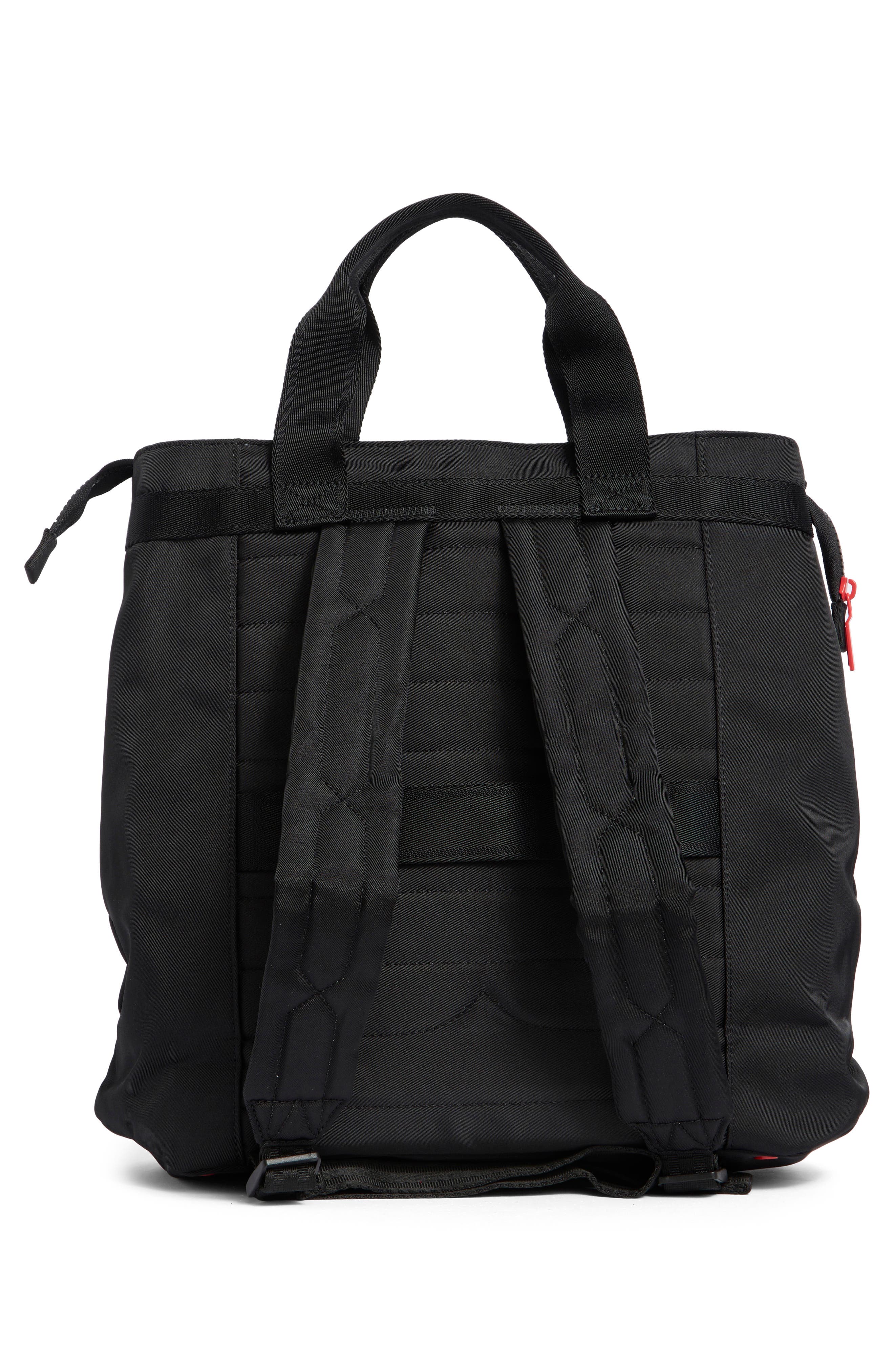 Hunter Hybrid Tote Backpack, Alternate, color, Other Black
