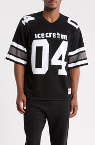 ICECREAM Touch Down Jacquard Sweater