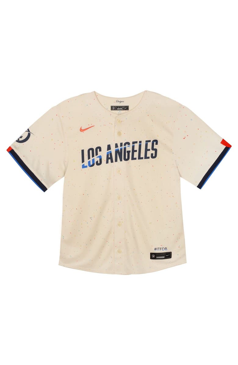 Nike Infant Nike  Cream Los Angeles Dodgers 2024 City Connect Limited Jersey, Alternate, color, Cream