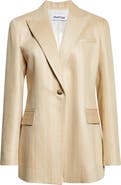 PARTOW Bow Silk Blend Jacket