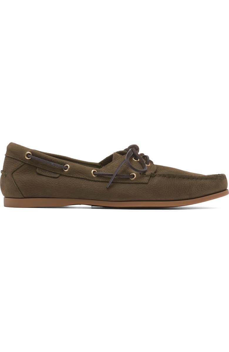 TOM FORD Robin Boat Shoe, Alternate, color, 3Ea02 Olive/ Amber