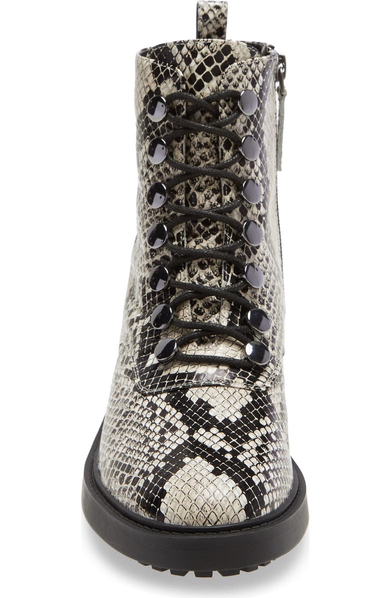 Linea Paolo Trinity Boot, Alternate, color, Crm/Blk
