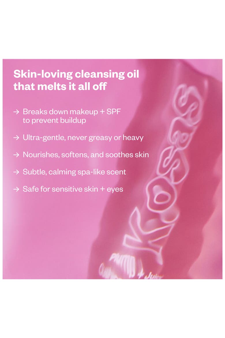 Plump + Juicy Cushiony Calm Botanical Cleansing Oil, Alternate, color, NO COLOR