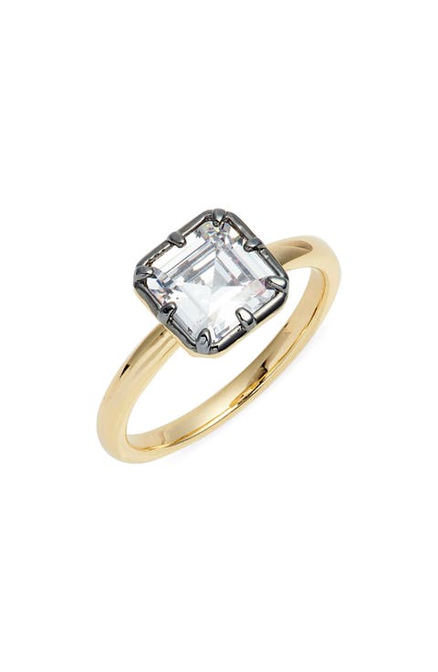 Georgian Cubic Zirconia Ring