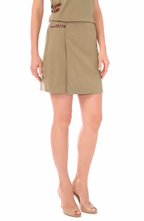 Parker Side Belt Miniskirt