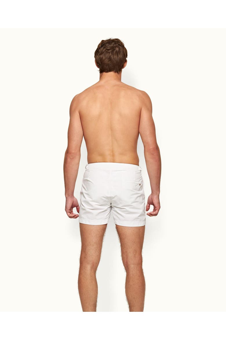 Setter Shorter Length Swim Shorts, Alternate, color, White